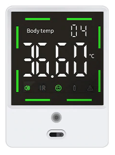 фото Инфракрасный бесконтактный термометр с настенным креплением XB-H8 от магазина Batman Store