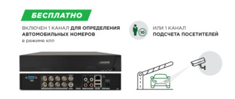 фото Мультиформатный видеорегистратор «Линия XVR 8S» от магазина Batman Store